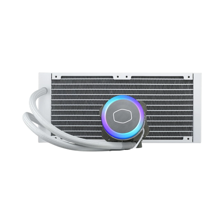 Cooler Master MasterLiquid ML240 Illusion White ARGB Close-Loop AIO CPU Liquid Cooler — Being Shipped
