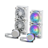 Cooler Master MasterLiquid ML240 Illusion White ARGB Close-Loop AIO CPU Liquid Cooler — Being Shipped