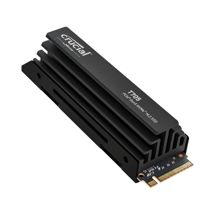 Crucial T705 1TB M.2 2280 NVMe PCIe 5.0 Internal SSD with Heatsink — Being Shipped