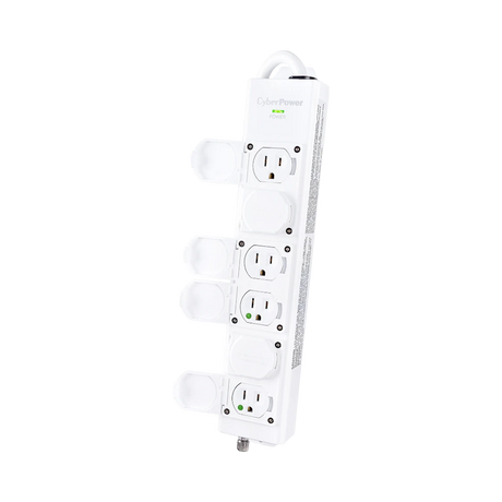 CyberPower 6-Outlet Medical-Grade Power Strip (White) — Being Shipped
