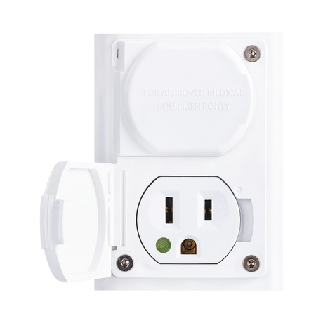 CyberPower 6-Outlet Medical-Grade Power Strip (White) — Being Shipped
