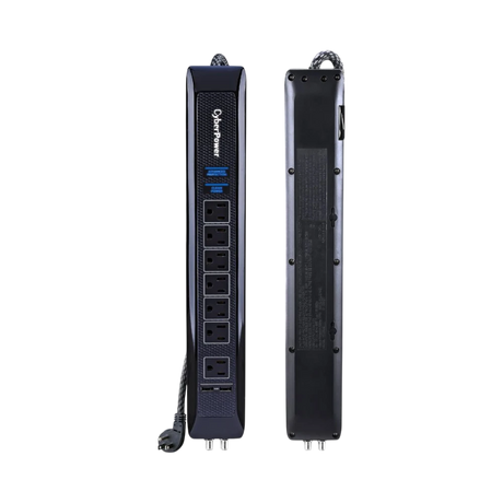 CyberPower NEMA 5-15P 7 x NEMA 5-15R Surge Protector — Being Shipped