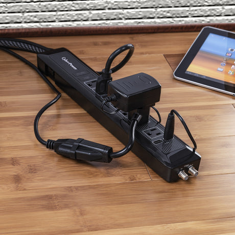 CyberPower NEMA 5-15P 7 x NEMA 5-15R Surge Protector — Being Shipped