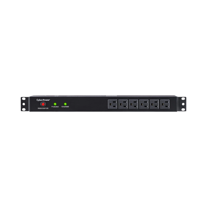 CyberPower RKBS15S6F12R 18-Outlet Rackbar Surge Protector — Being Shipped