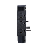 CyberPower P600WSURC1 6-Outlet Home Office Surge Protector (Black, Wall Tap) — Being Shipped