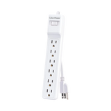 CyberPower B602RC1 6-Outlet Essential Surge Protector (White) — Being Shipped