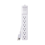 CyberPower B602RC1 6-Outlet Essential Surge Protector (White) — Being Shipped