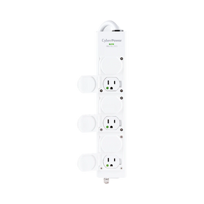 CyberPower 6-Outlet Medical-Grade Surge Protector (White) — Being Shipped