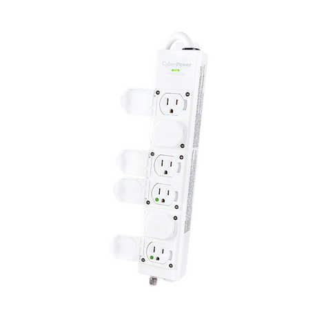 CyberPower 6-Outlet Medical-Grade Surge Protector (White) — Being Shipped