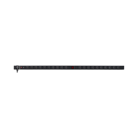 CyberPower Metered PDU (15A)12A/100-125/ 50/60Hz/ Nema 5-15P Plug,20-Out(Front)/ 5-15R, Rackmount OU , 10' Cord — Being Shipped