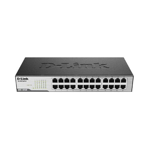 D-Link 24-Port Fast Ethernet Unmanaged Desktop Switch — Being Shipped