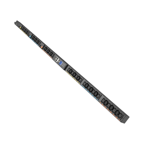 Eaton 3-Phase Metered Input Rack PDU G4, 120/208V, 42 Outlets, 24A, 8.6kW, L21-30 Input, 10 ft. Cord, 0U Vertical — Being Shipped