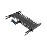Tripp Lite 40/100Gb Singlemode Fiber Breakout Cassette, 40Gb to 4 x 10Gb, 100Gb to 4 x 25Gb, (x3) 8-Fiber MTP/MPO (APC) to (x12) LC (UPC) Duplex 9/125, N484 Chassis — Being Shipped