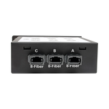 Tripp Lite 40/100Gb Singlemode Fiber Breakout Cassette, 40Gb to 4 x 10Gb, 100Gb to 4 x 25Gb, (x3) 8-Fiber MTP/MPO (APC) to (x12) LC (UPC) Duplex 9/125, N484 Chassis — Being Shipped