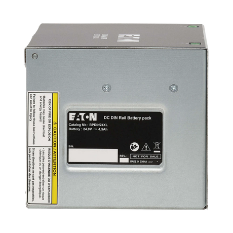 Eaton 24V DC DIN Rail Extended Battery Module (EBM) for Select DC Industrial UPS Systems — Being Shipped