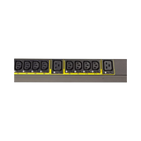 Eaton Managed PDU, 1PH, 1U, NEMA 5-15P input, 10 ft cord, 1.44kW, 12A, 120V, 8 Outlets (8) 5-15R, TAA — Being Shipped