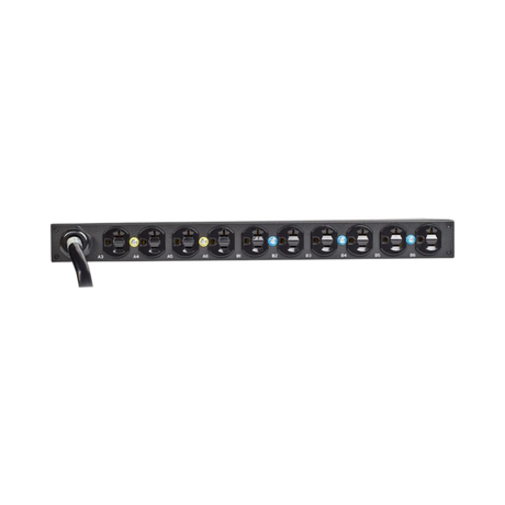 Eaton Metered Input PDU, 1PH, 1U, L5-30P input, 10 ft cord, 2.88kW, 24A, 120V, 12 Outlets (12) 5-20R — Being Shipped