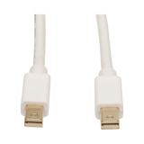 Tripp Lite Mini DisplayPort Cable, 4K 60Hz (M/M), White, 10 ft. (3.05 m) — Being Shipped