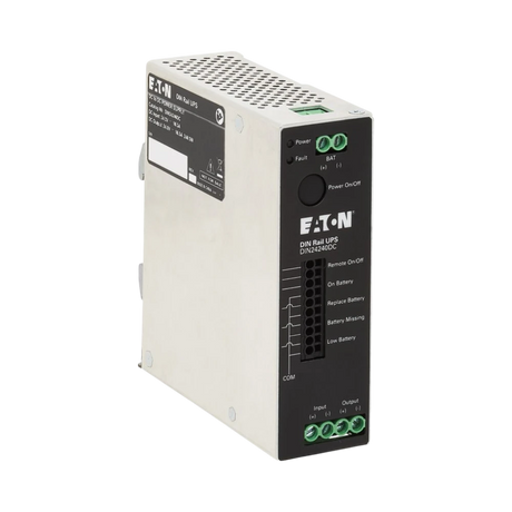Eaton 240W 24V DC DIN Rail Industrial UPS, Hardwire Input/Output — Being Shipped