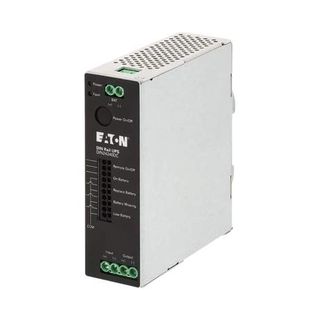Eaton 240W 24V DC DIN Rail Industrial UPS, Hardwire Input/Output — Being Shipped