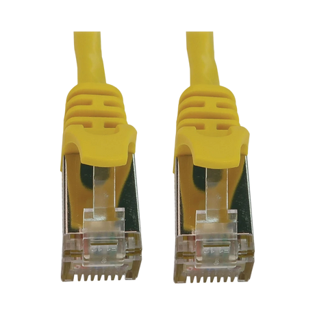 Tripp Lite Cat6a 10G Snagless Shielded Slim STP Ethernet Cable (RJ45 M/M), PoE, Yellow, 6 ft. (1.8 m) — Being Shipped