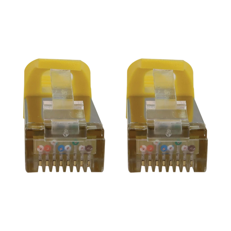Tripp Lite Cat6a 10G Snagless Shielded Slim STP Ethernet Cable (RJ45 M/M), PoE, Yellow, 6 ft. (1.8 m) — Being Shipped