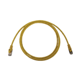 Tripp Lite Cat6a 10G Snagless Shielded Slim STP Ethernet Cable (RJ45 M/M), PoE, Yellow, 6 ft. (1.8 m) — Being Shipped