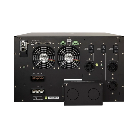 Eaton 9PX UPS, Network Card included, 6U, 10 kVA, 9 kW, Hardwired input, Outputs: (1) L6-30R, (2) L14-30R, Hardwired, 120/208V — Being Shipped