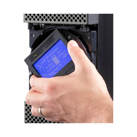 Eaton 9PX UPS, Network Card included, 6U, 10 kVA, 9 kW, Hardwired input, Outputs: (1) L6-30R, (2) L14-30R, Hardwired, 120/208V — Being Shipped