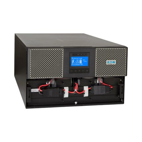 Eaton 9PX UPS, Network Card included, 6U, 10 kVA, 9 kW, Hardwired input, Outputs: (1) L6-30R, (2) L14-30R, Hardwired, 120/208V — Being Shipped