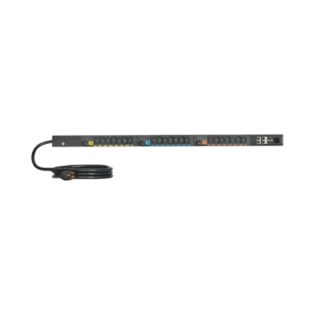 Eaton Single-Phase Metered Input Rack PDU G4, 208V, 42 Outlets, 24A, 5.8kW, L6-30 Input, 10 ft. Cord, 0U Vertical — Being Shipped