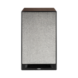 ELAC Debut Reference Two-Way Bookshelf Speaker (Black Baffle, Walnut Cabinet, Pair) — Being Shipped