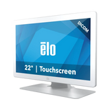 Elo Touch 2203LM 22" 16:9 75Hz FHD LCD Medical Touchscreen Monitor (White, With Stand) — Being Shipped