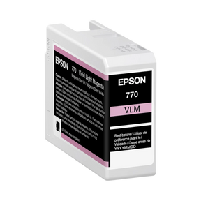 Epson 770 UltraChrome PRO10 Vivid Light Magenta Ink Cartridge (25mL) — Being Shipped