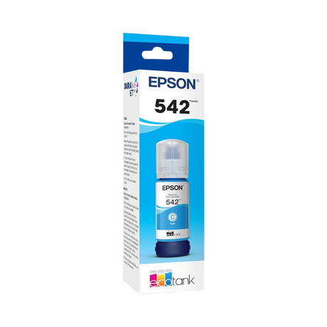 Epson T542 Cyan Ultra High Yield Ink Bottle — Being Shipped