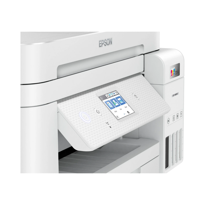Epson EcoTank ET-4850 All-in-One Cartridge-Free Supertank Printer (White) — Being Shipped