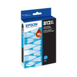Epson T812 Cyan High-Capacity Ink Cartridge with Sensormatic — Being Shipped