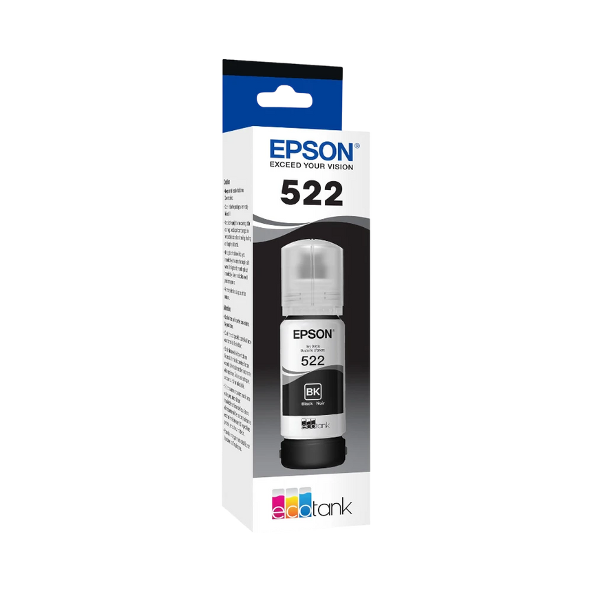 Epson T522 Black Ink Bottle (65mL) — Being Shipped
