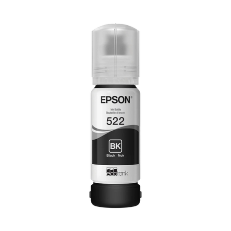 Epson T522 Black Ink Bottle (65mL) — Being Shipped