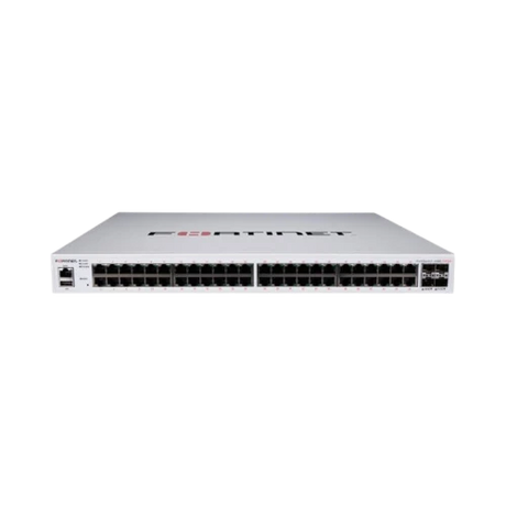 Fortinet FortiSwitch 448E Rack Mountable 48 Ports Managed Switch — Being Shipped