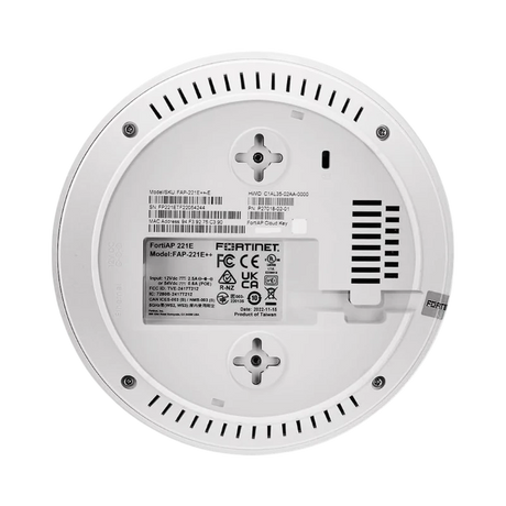Fortinet FortiAP 221E 802.11ac Wave 2 Indoor Wireless Access Point — Being Shipped