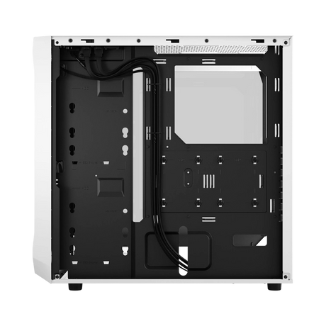 Fractal Design Focus 2 RGB Mid-Tower Case (White, Tempered Glass Window) — Being Shipped