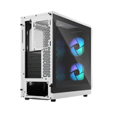 Fractal Design Focus 2 RGB Mid-Tower Case (White, Tempered Glass Window) — Being Shipped