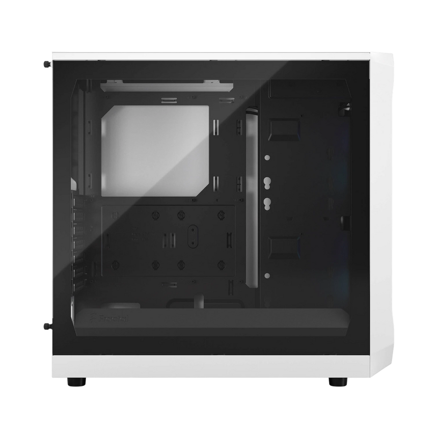 Fractal Design Focus 2 RGB Mid-Tower Case (White, Tempered Glass Window) — Being Shipped