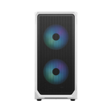 Fractal Design Focus 2 RGB Mid-Tower Case (White, Tempered Glass Window) — Being Shipped