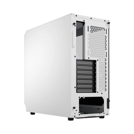 Fractal Design Focus 2 RGB Mid-Tower Case (White, Tempered Glass Window) — Being Shipped