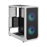 Fractal Design Focus 2 RGB Mid-Tower Case (White, Tempered Glass Window) — Being Shipped