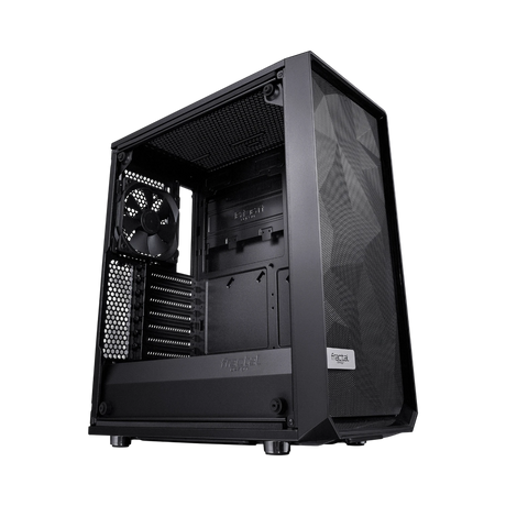 Fractal Design Meshify C Mid-Tower Case (Dark Tempered Glass, Black) — Being Shipped