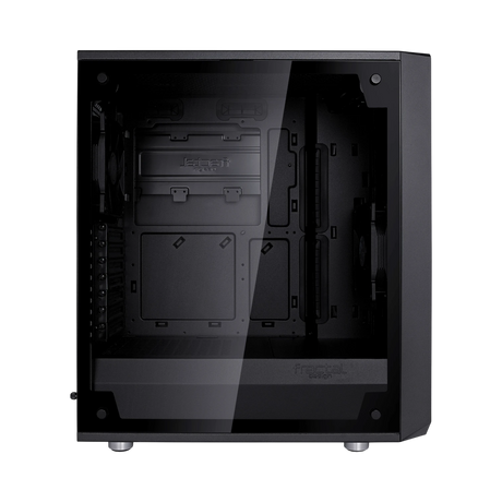 Fractal Design Meshify C Mid-Tower Case (Dark Tempered Glass, Black) — Being Shipped