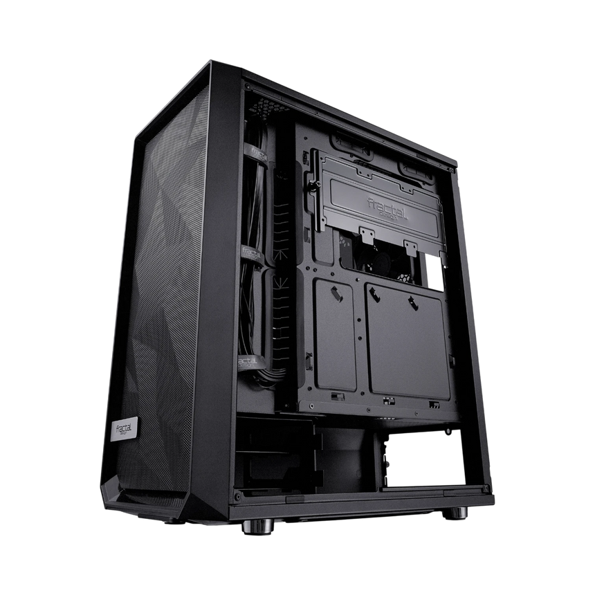 Fractal Design Meshify C Mid-Tower Case (Dark Tempered Glass, Black) — Being Shipped